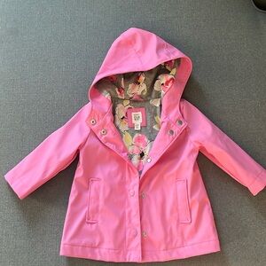 Baby Gap 12-18mo raincoat (pink)